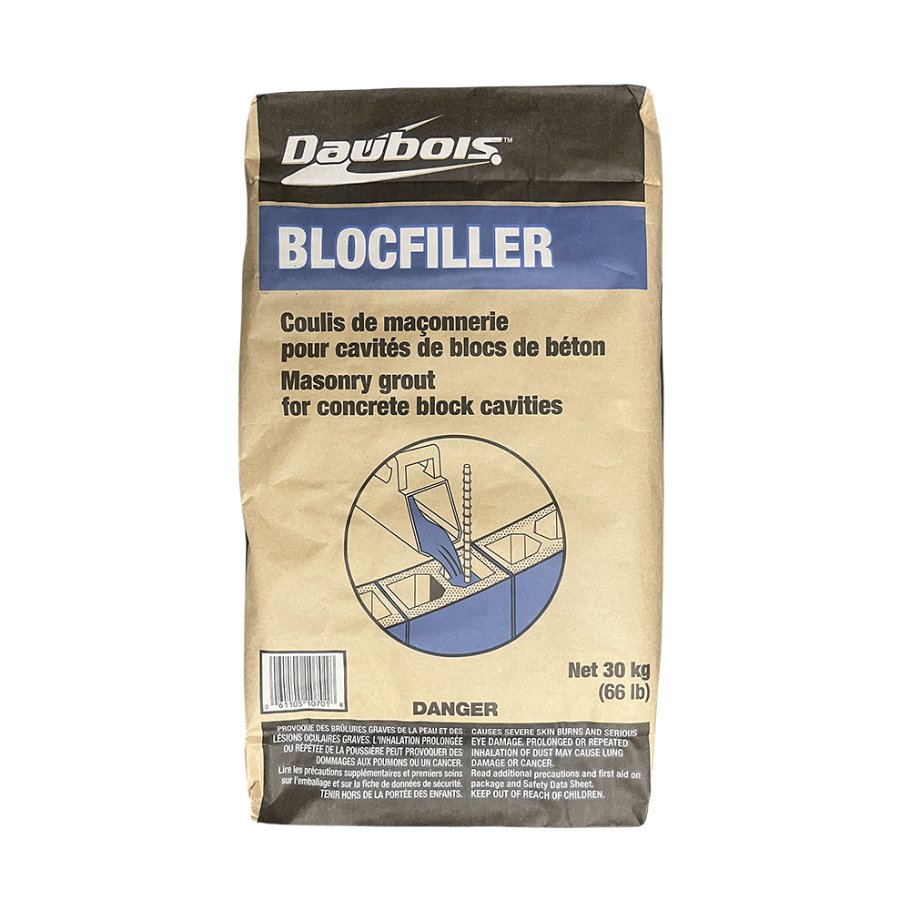 Daubois™ – BlocFiller 15, 20, 25 et 30 MPa